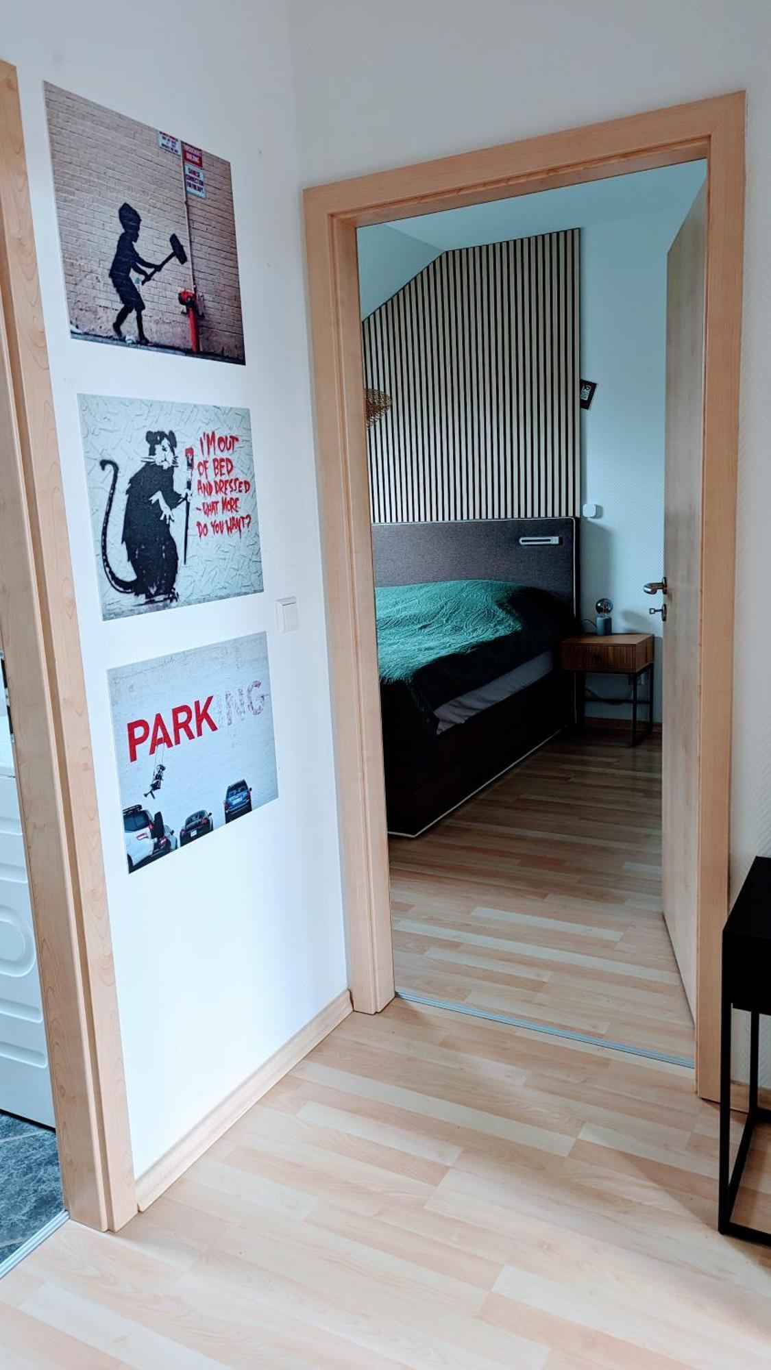 Rooftop Art Apartment, E-roller,ausblick,wlan,tv * Chemnitz