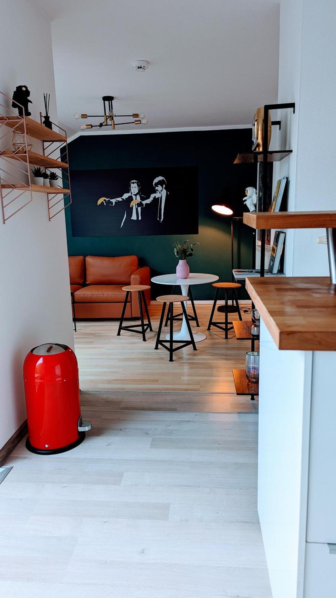 Rooftop Art Apartment, E-roller,ausblick,wlan,tv * Chemnitz